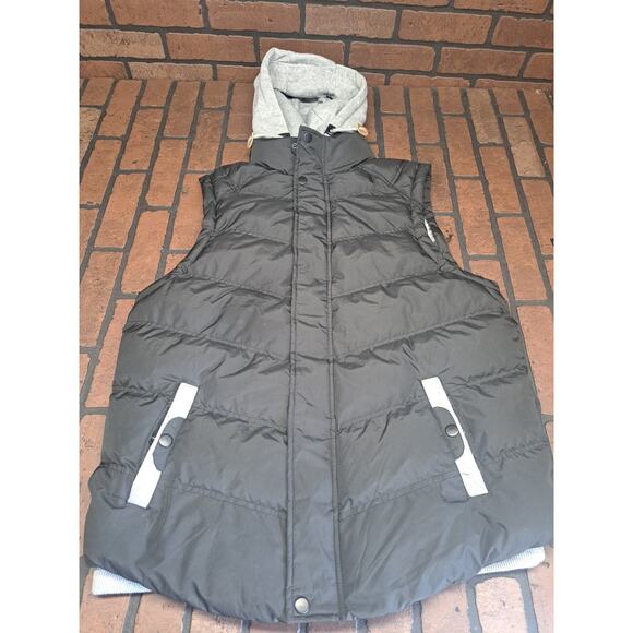 BLACK CANYON Outfitters Jacket Mens XL Black Hoodie Puffer Sleeveless - Picture 1 of 6